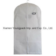 Custom Printed White Non-Woven Cloth Suit Garment Cover